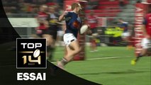 TOP 14 - Oyonnax - Agen : 30-28 Essai Johann SADIE (AGE) - J13 - Saison 2015/2016