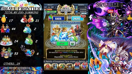 Brave Frontier RPG Ep.87 - Ssuuuupeeer "fast" Honor Summons  !!     (March 2016)