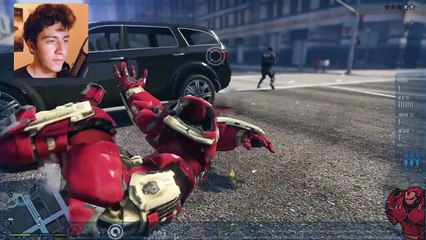 DEMİR ADAM VS HULK!! - GTA 5 Iron Man Hulkbuster vs Hulk