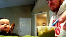Dad Sings while Feeding Baby 13: The Green Bean Chronicles
