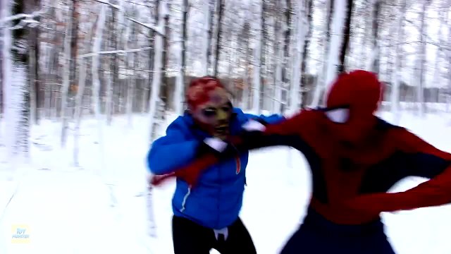 Spiderman vs Venom vs Carnage vs Zombie Spiderman! Superhero Battle Movie in Real Life! Part 2