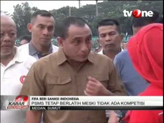 Tak Ada Kompetisi, Pemain PSMS Medan Tetap Berlatih
