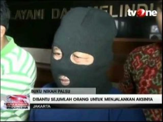 Pembuat Akta Cerai dan Buku Nikah Palsu Dibekuk