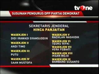 SBY Umumkan Susunan Kepengurusan Baru Partai Demokrat