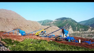 mobile crushing station and sand production line