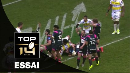 TOP 14 - Stade Français - La Rochelle : 33-20 - Essai Willem Alberts (PAR) - J13 - Saison 2015/2016