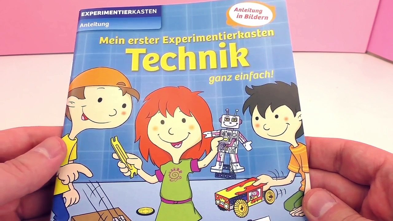 Techniques expérimentales Kosmos – Ma première voiture – Construire une voiture en jouet