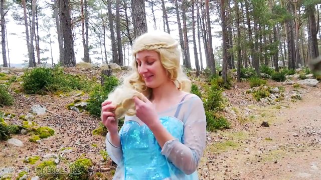 Joker vs Spiderman Saves Elsa Frozen! Spiderman w/ Frozen Elsa Dress! Superhero Movie in Real Life!