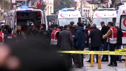 İstiklal Caddesi'nde patlama