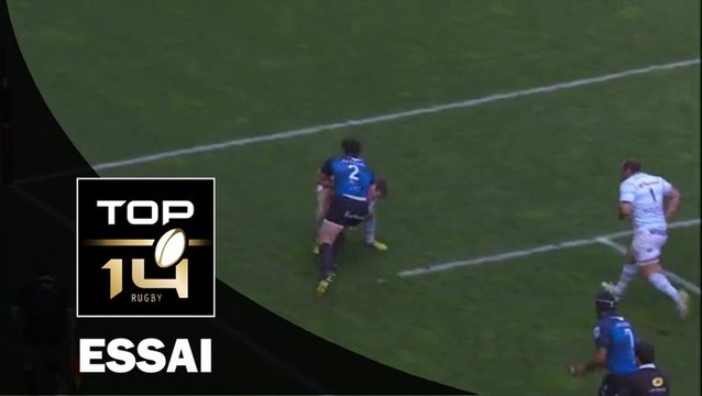 TOP 14 - Montpellier - Racing 92 : 60-7 Essai Bismarck DU PLESSIS (MON) - J13 - Saison 2015/2016