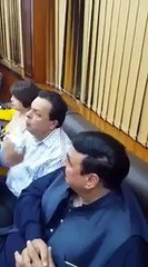 No Body Noticing Amitabh Bachan, CM Bengal Talking to Imran Khan