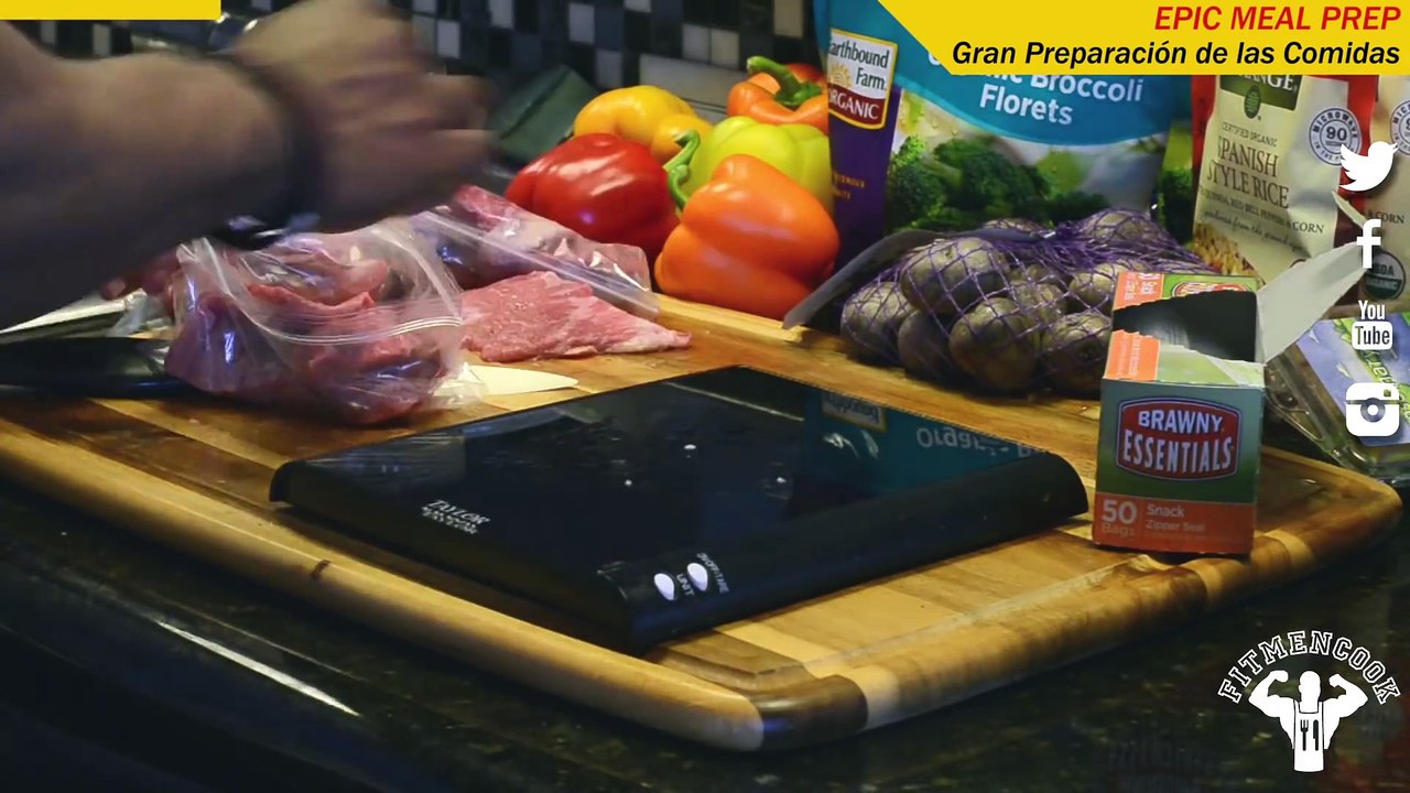 Epic Bodybuilding Meal Prep (Gran Prep de Comidas para Culturistas)