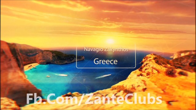 Navagio Beach Zakynthos Island, GREECE - The Shipwreck Beach