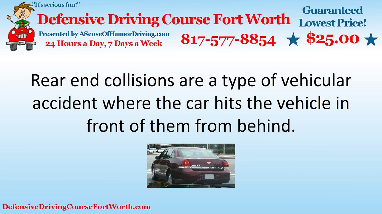 Rear End Collision Reality