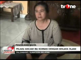 Balita di Palembang Diculik di Hadapan Sang Ibu