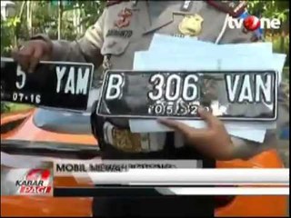 Dua Mobil Mewah Diamankan Polisi Karena Tak Dilengkapi Dokumen