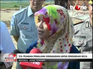 Mudik 2015, Tol Pejagan Pemalang akan Dioperasikan