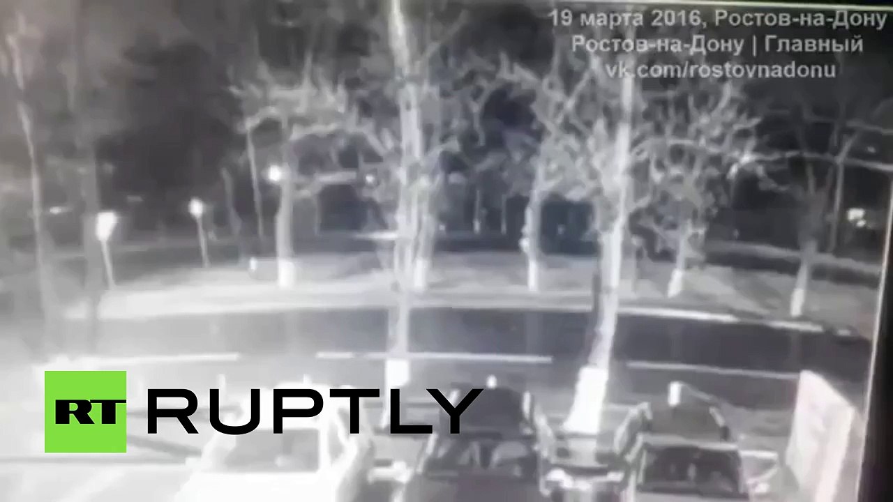 Flydubai plane crash FIRST VIDEO: Moment Boeing-737 crashes in Rostov-on-Don caught on CCTV