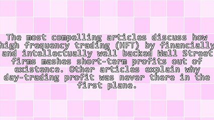 Where Are The Day Trader's Yachts?