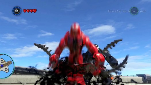 LEGO Marvel Superheroes - Big-Fig Carnage VS VENOM (MOD