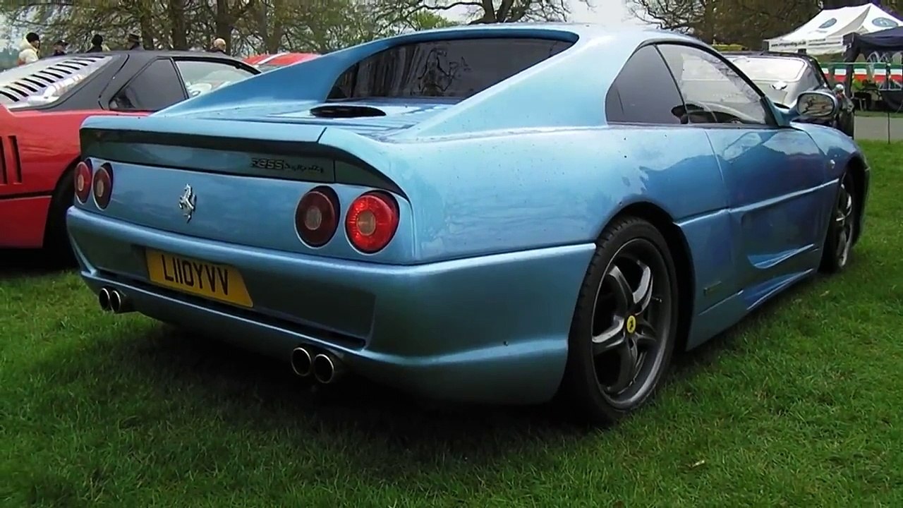 replica Ferrari F355 Berlinetta & engine noise
