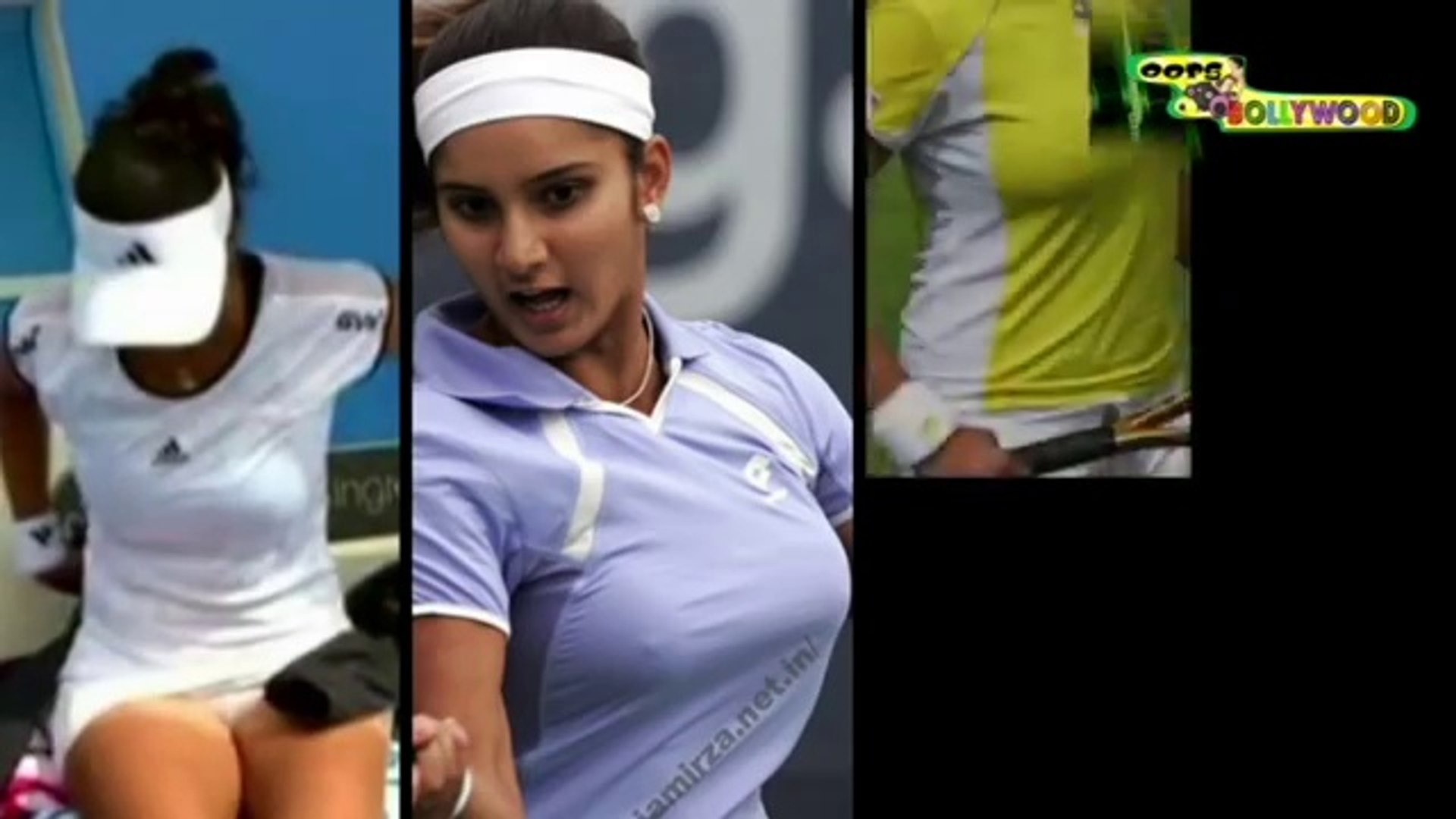 Sania Mirza Hot Wardrobe Malfunction