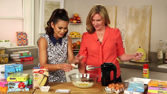 How to Make the Easter Peeps Cookie Bars with My Cupcake Addiction