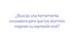 Práctica oral y colaborativa de idiomas con Babelium