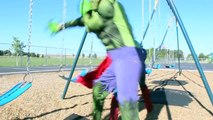 Superman vs The Incredible Hulk - Real Life Superhero Battle! Death Match