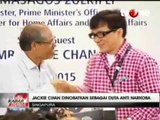 Jackie Chan Dinobatkan Sebagai Duta Anti Narkoba di Singapura