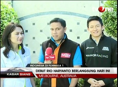 Strategi Rio Haryanto dalam Debut Pertamanya di Ajang F1