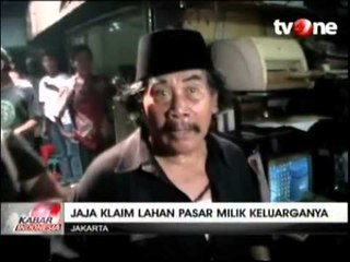 Jaja Miharja Klaim Lahan Pasar Pramuka Pojok Miliknya