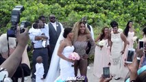 Serena Williams -- Leopard Swimsuit-Wearing Wedding Crasher