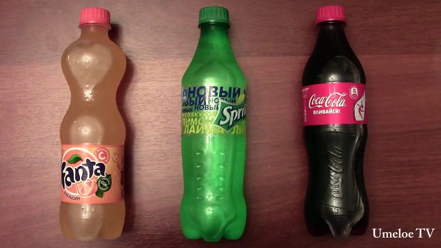 Что будет, если сделать мороженое из Coca-Cola, Sprite, Fanta