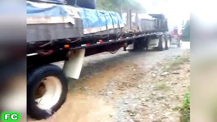 TRUCKS in Extreme Conditions ★ Extreme Trucking Compilation ★ FailCity