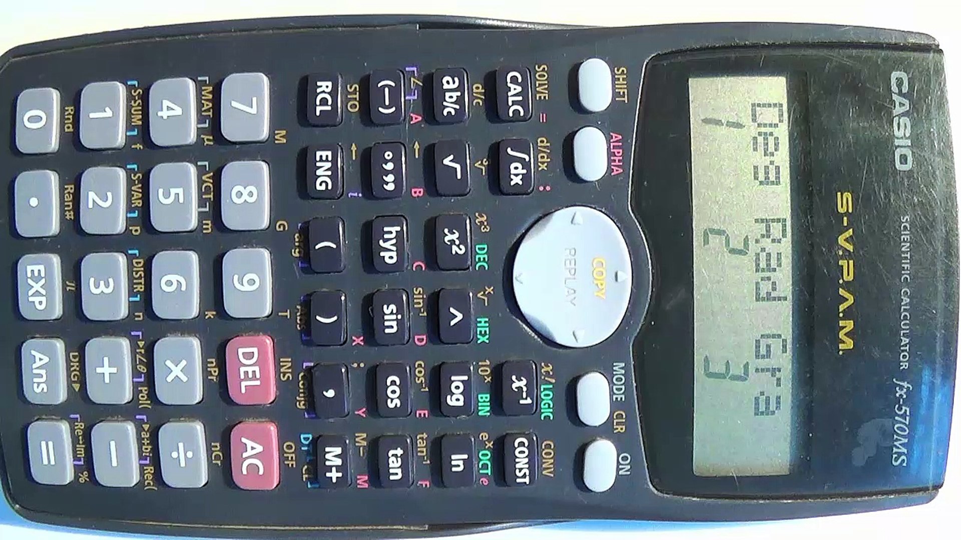 Manual calculadora: Conversión de unidades: de grados sexagesimales a grados  centesimales - Vídeo Dailymotion