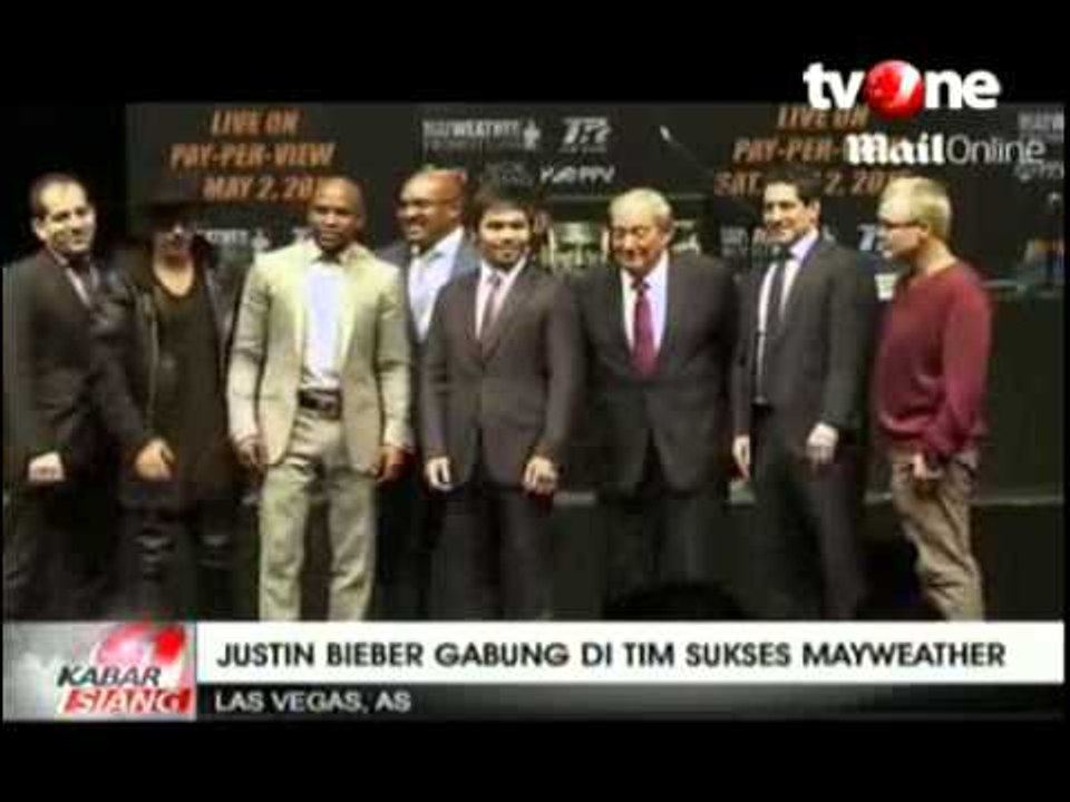 Justin Bieber Akan Bawa Sabuk Floyd Mayweather