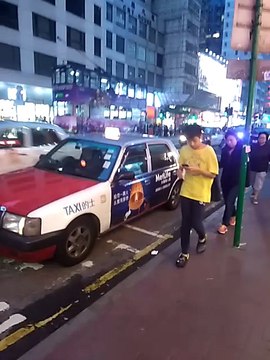 Wan Chai crowd city 2016