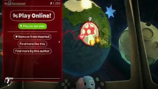 Little Big Planet BETA GAME FOOTAGE MARIO BROTHER LEVEL PT.9