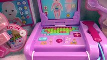 Baby Born médecin ordinateur portable docteur pour poupées jeu Unboxing | Français | Docte