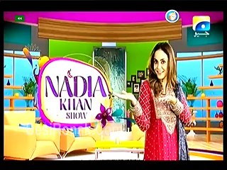 Nadia Khan Show - 21 March 2016 Part 2 - Special with MAALIK,s Producer & Cast