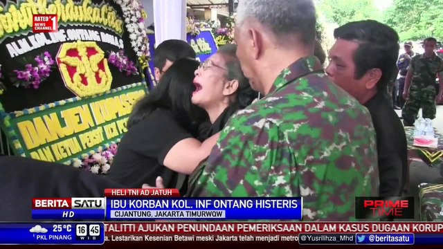 Duka Mendalam Keluarga Korban Heli Jatuh TNI AD