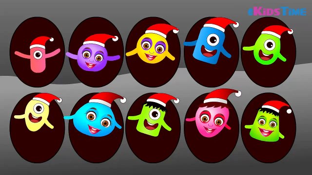 Ten Little Indians Nursery Rhymes - Cartoon Animation Songs For Children