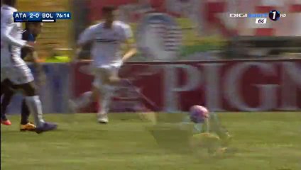 Mauricio Pinilla Penalty missed HD - Atalanta 3-0 Bologna - 20-03-2016