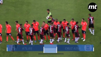 Los goles del Atlas vs Cruz Azul (0 - 2)