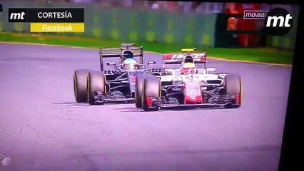 Alonso chocó con Guti, ambos fuera en Australia