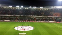 Beşiktaş taraftarından teröre tepki