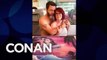 Megan Mullally & Nick Offermans Cheesy Puzzle Pictures - CONAN on TBS