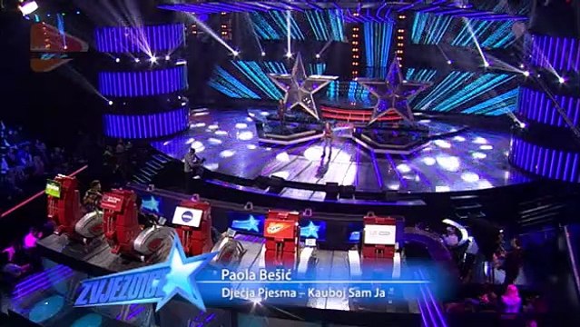 Paola Bešić - Kauboj Sam Ja/Dječja Pjesma (RTL Zvjezdice S2 E7 17.03.2016.)