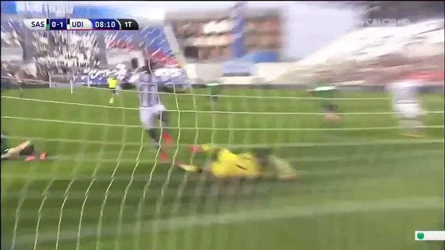 0-1 Duván Zapata Goal Italy Serie A - 20.03.2016, Sassuolo Calcio 0-1 Udinese Calcio